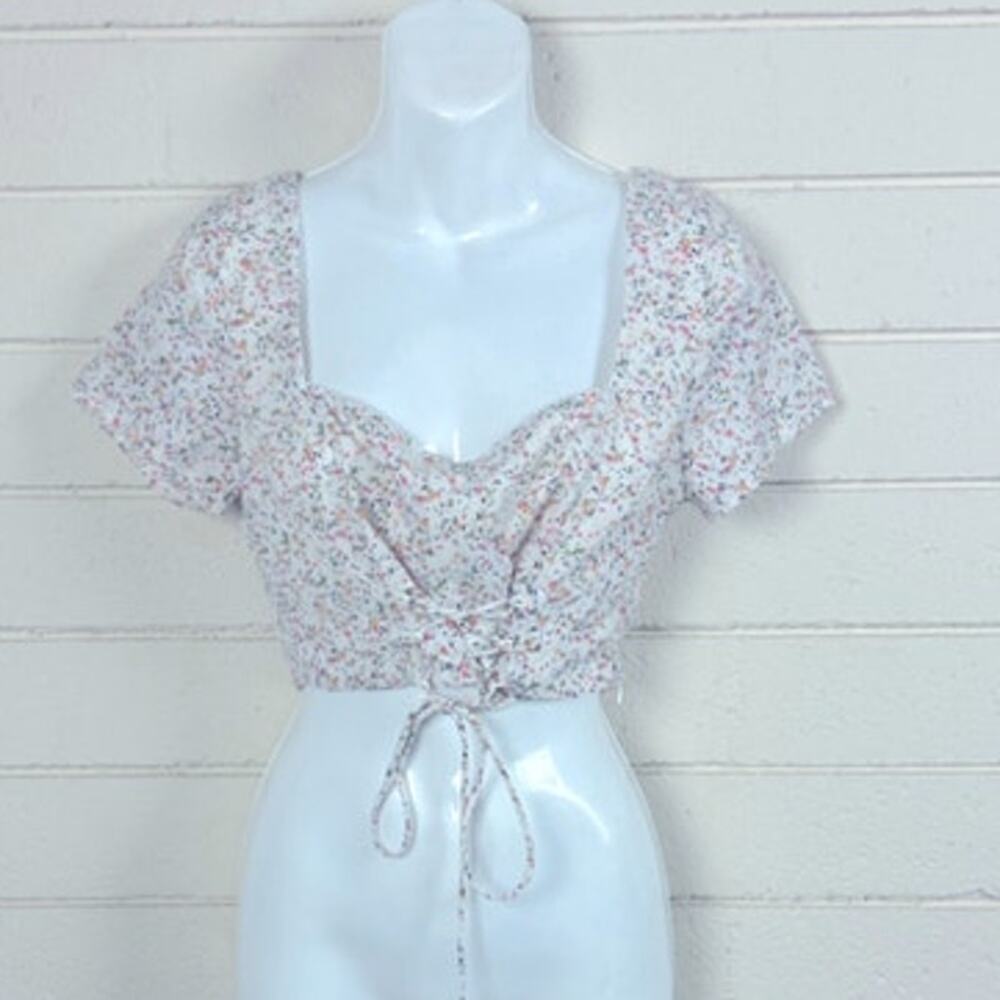 Princess Polly Botanic Road Floral Top size 6 NWT